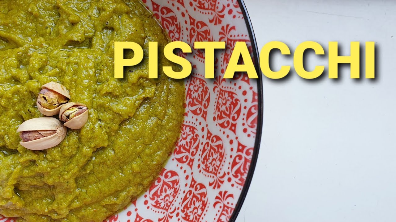 PESTO DI PISTACCHI | La ricetta facile e veloce