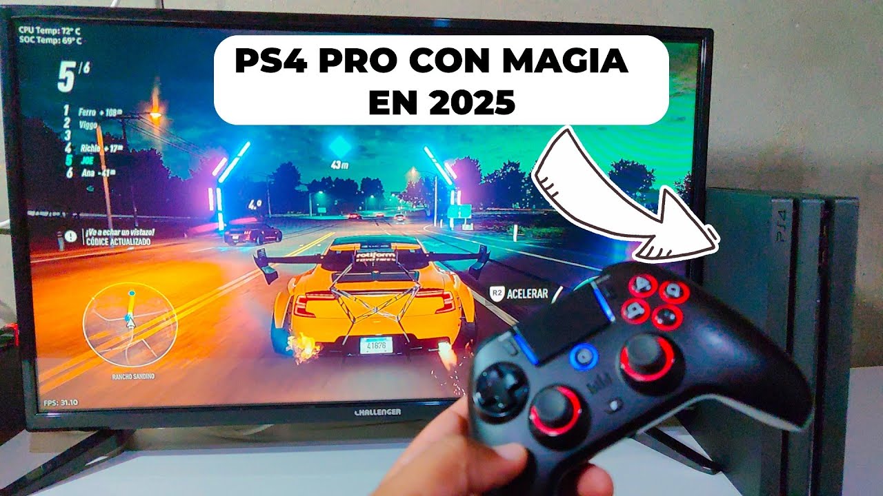 Me Compré Una PS4 Pro Con Magia 🪄 Para El 2025 ✅ Vale La Pena ?