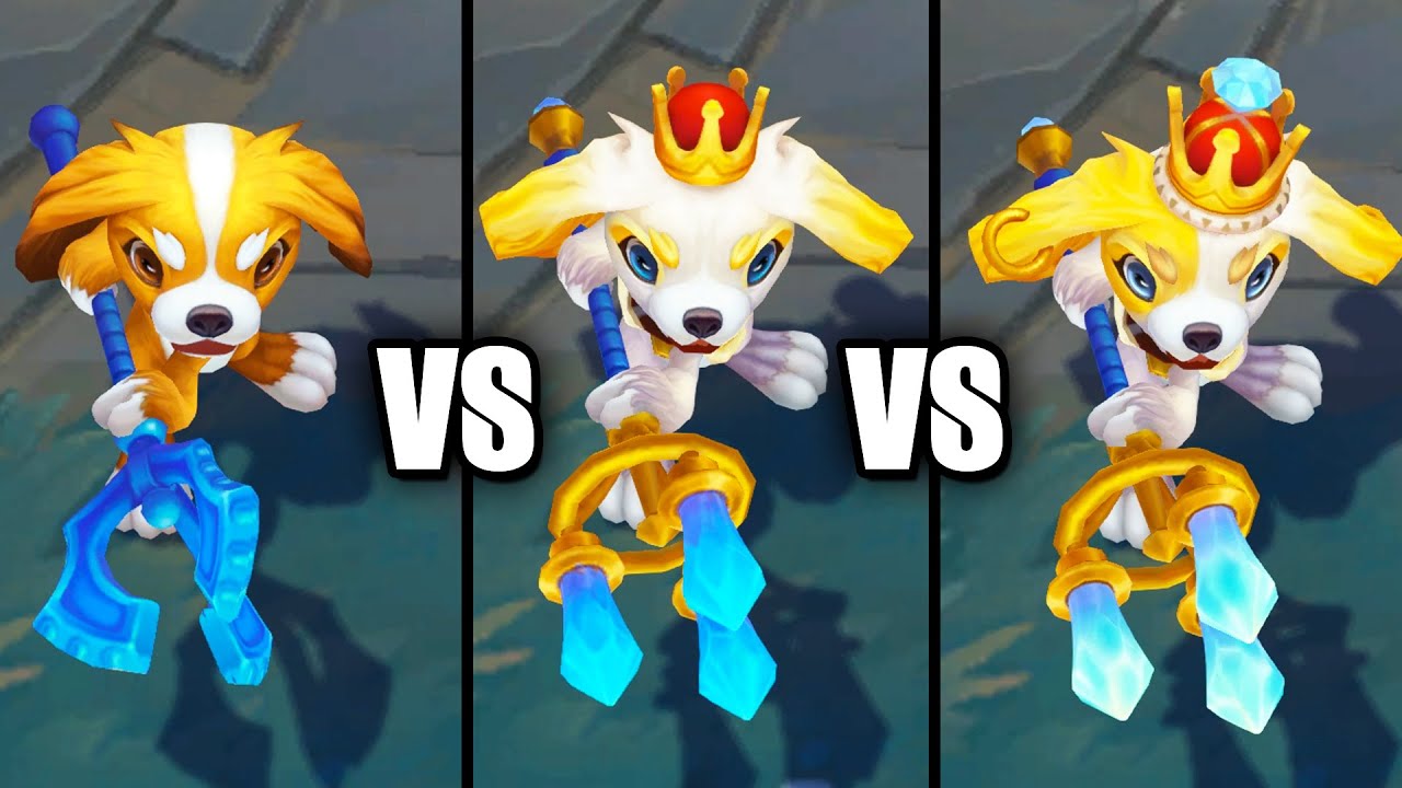 Prestige Fuzz Fizz vs Fuzz Fizz Skins Comparison (League of Legends)