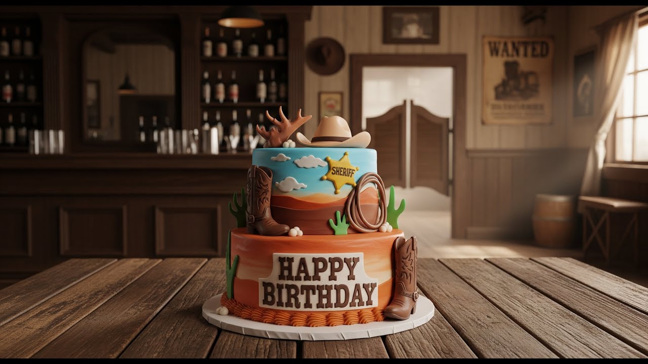 Happy Birthday, Howdy Partner! 🤠 | A Country Western Birthday Song