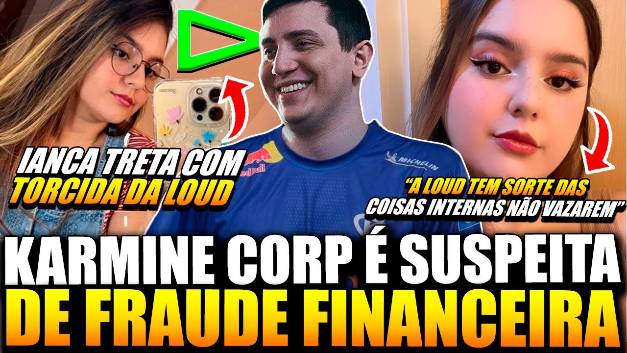 TRETA ! KARMINE CORP TEM SUSPEITA DE FRAUDE FINANCEIRA ! ESPOSA DE SAADHAK SE DESENTENDE COM LOUDETE