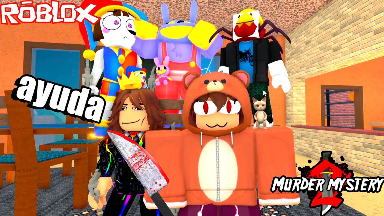 MURDER MISTERY 2 con DIGITAL CIRCUS VR en ROBLOX