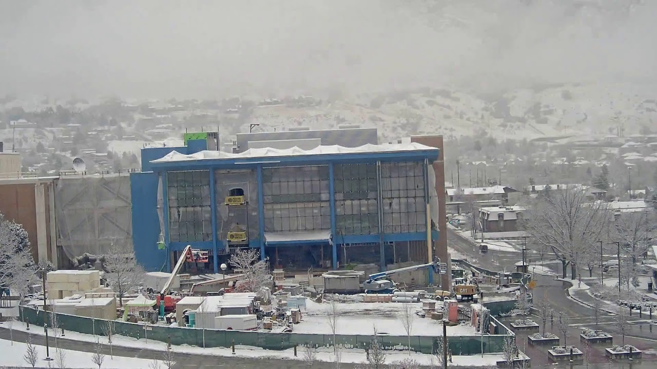 BYU Engineering Building construction time-lapse