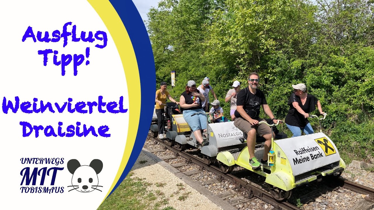 Weinviertel Draisine | Ausflugtipp | Familienausflug