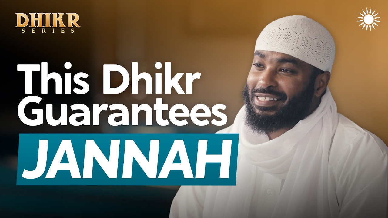 The Best Repentance | Ep 5 – Dhikr Series | Sh Ammar Alshukry