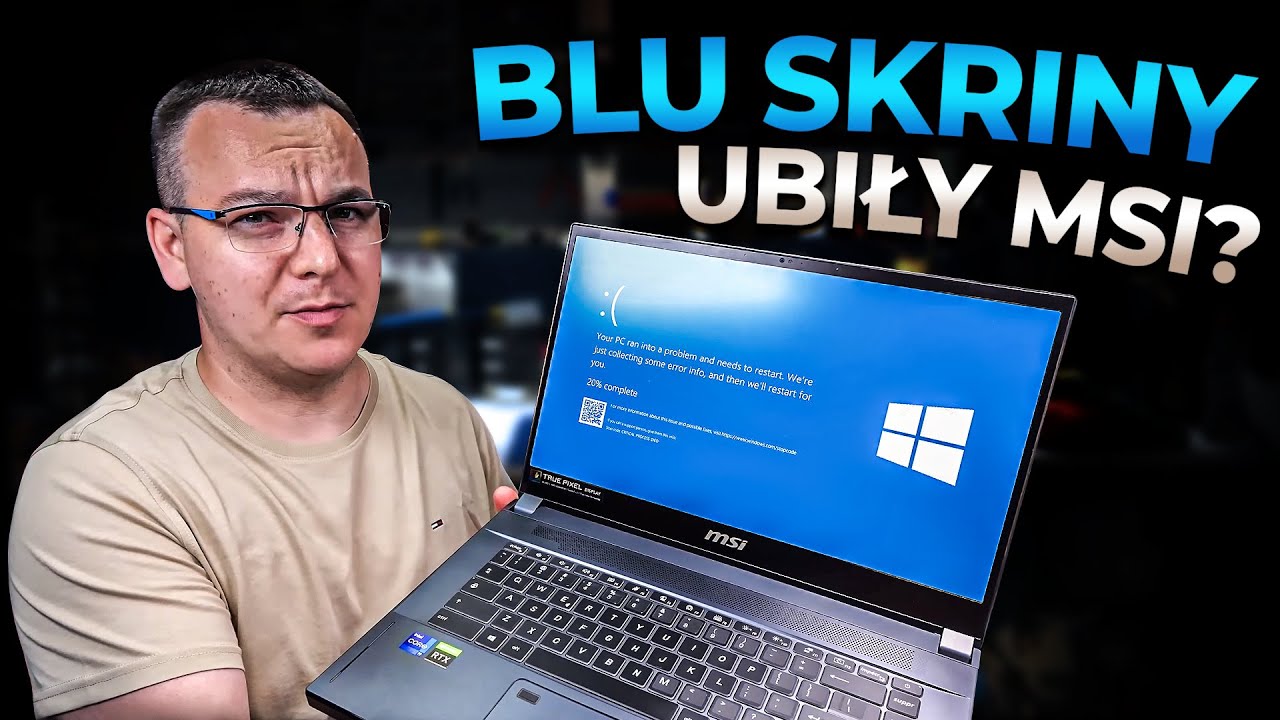 Blue Screen'y wykończyły MSI WORKSTATION WS66! BSoD Problem