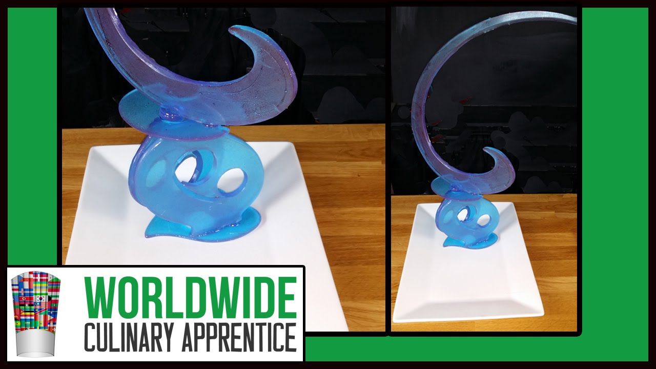 Stunning Poured Sugar Showpiece: A Step-by-Step Tutorial on Making a Casting Sugar Show Piece