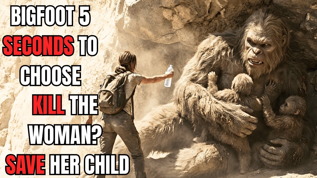 A Dying Bigfoot Has 5 Seconds: Kill The Woman — Or Save Her Child?