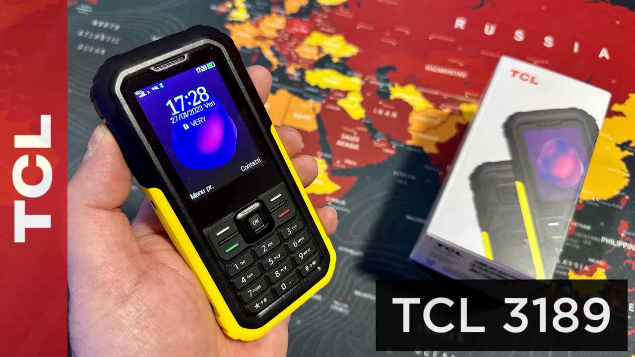 TCL 3189 Feature Phone - Unboxing and Hands-On