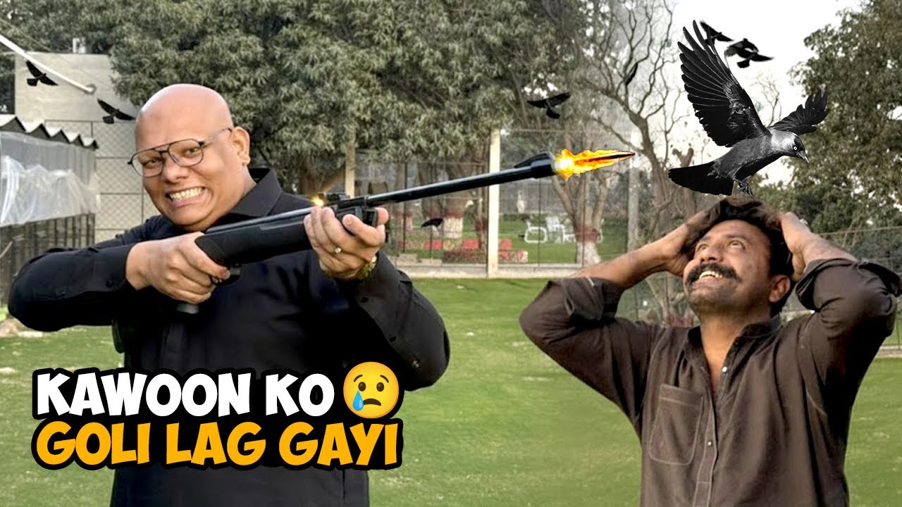 Crow Hunting Start 🎯 | Crow Bhag Gae | BT Farm Stories