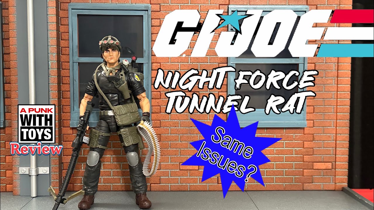 GI Joe Classified Night Force Tunnel Rat