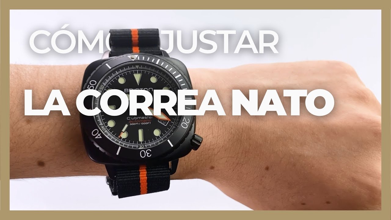 Como ajustar la correa NATO