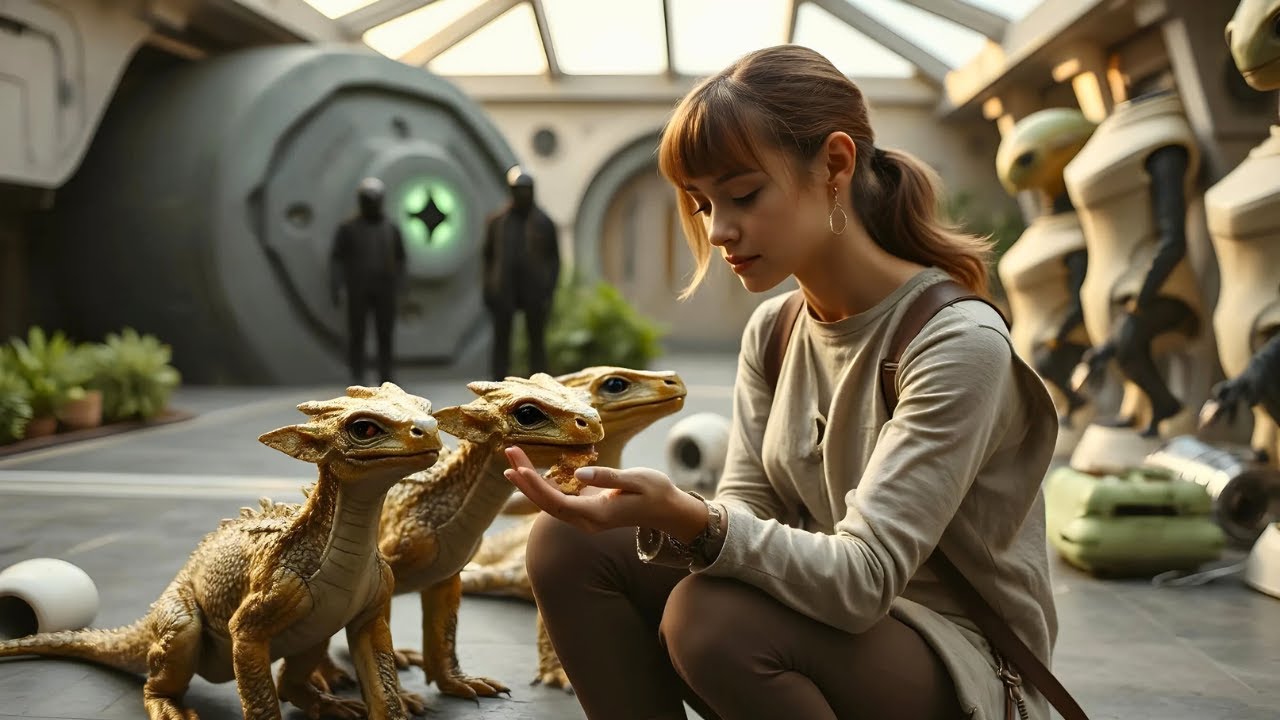 The Dragon Cubs Refused Food for Days—Until the Human Arrived and They Ate From Her Hand |HFY SCI FI