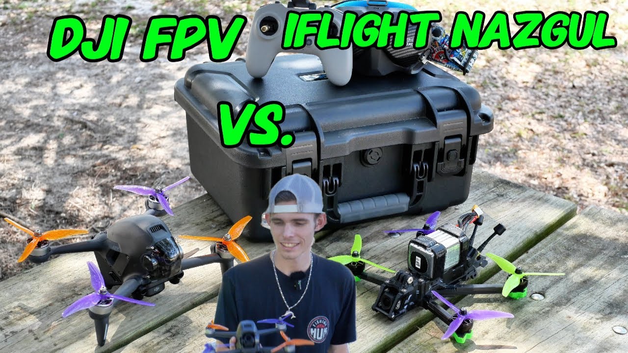 DJI FPV VS. Real FPV Drone!!! (which is best?)