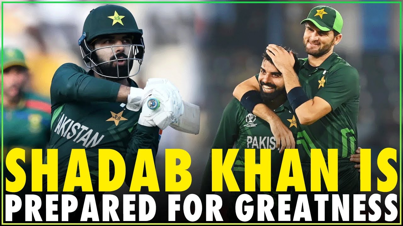 Pakistan's Shadab Khan, one of the Best All-Rounder, is Prepared to Give His Best Against England