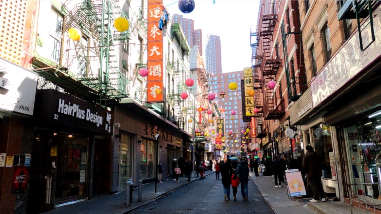 ⁴ᴷ⁶⁰ Walking NYC: Chinatown neighborhood tour
