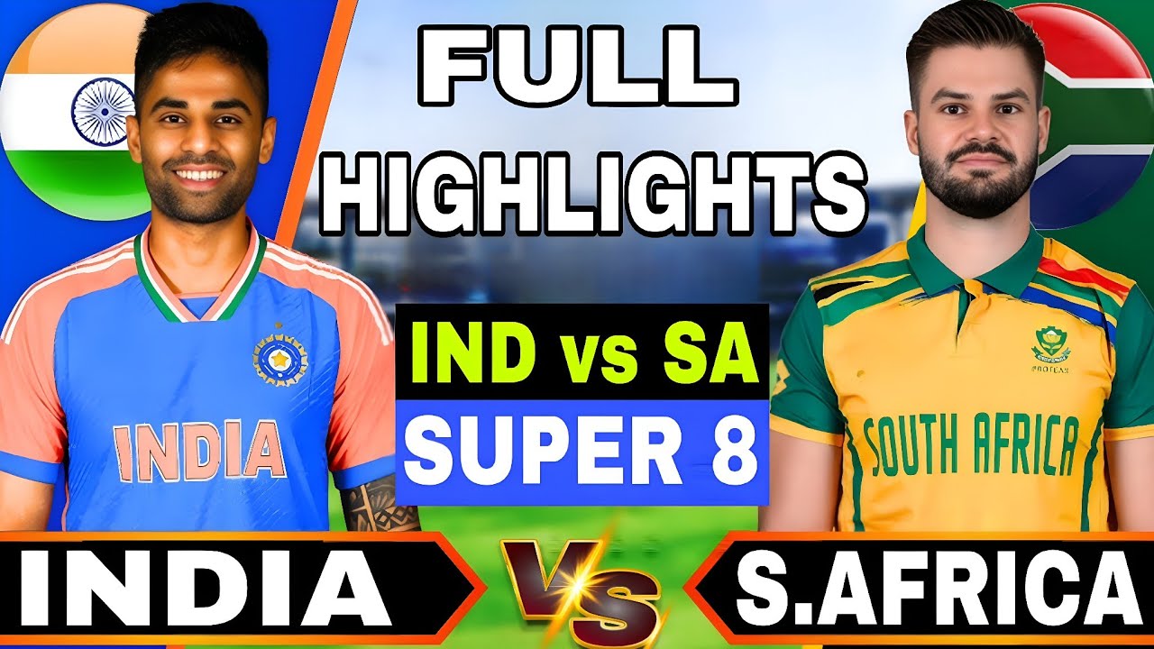India vs South Africa Full Highlights | T20 world cup today Highlights | IND vs SA match highlights 