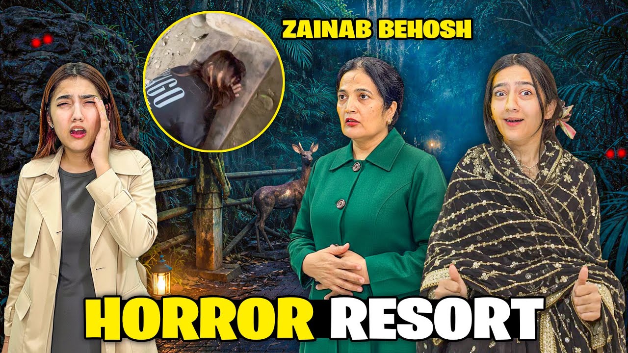  Zainab Trip per Behosh Hogai😱|Sab Key Sath Horror Prank Kia🤣|Scary Jungle Mai Phas Gye 😭|Sistrology