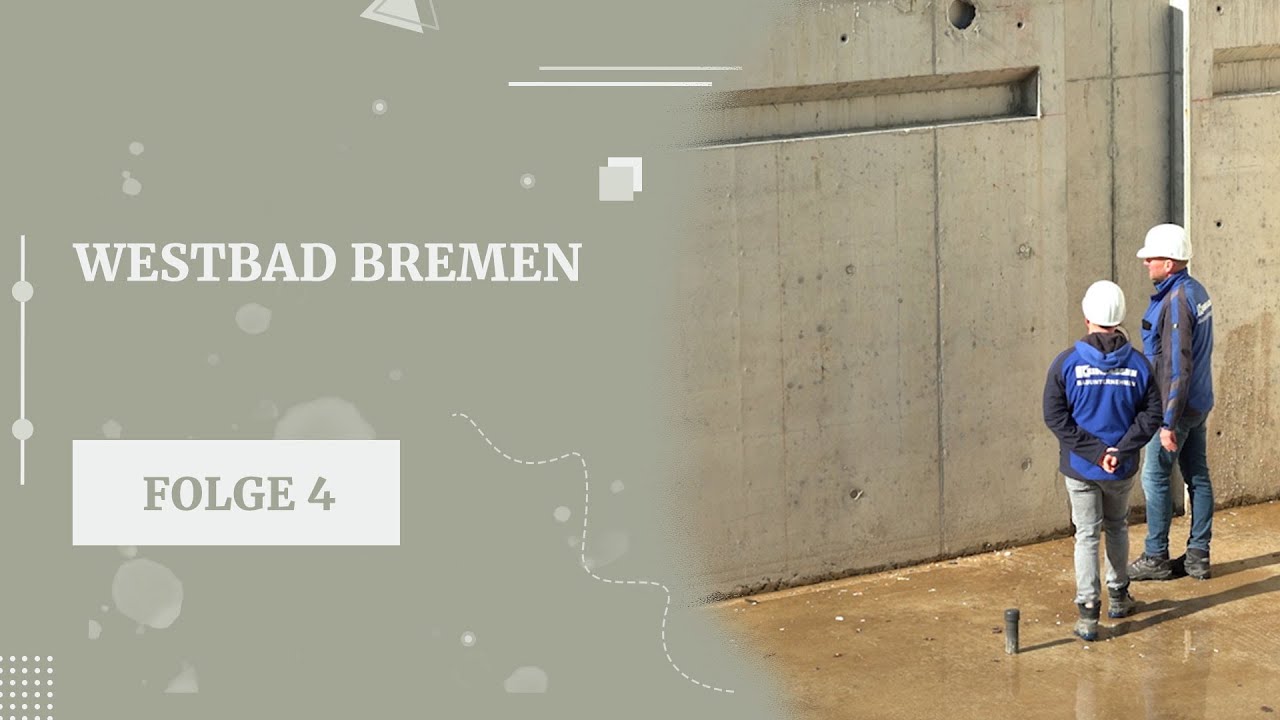 Westbad Bremen: 5 Becken, 650 Tonnen Stahl – So massiv ist der Rohbau!