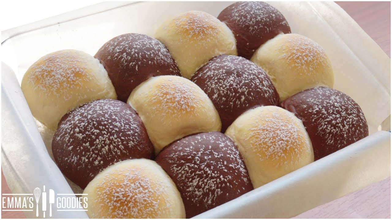 Soft and Fluffy Milk Bread Recipe STUFFED with CHOCOLATE!