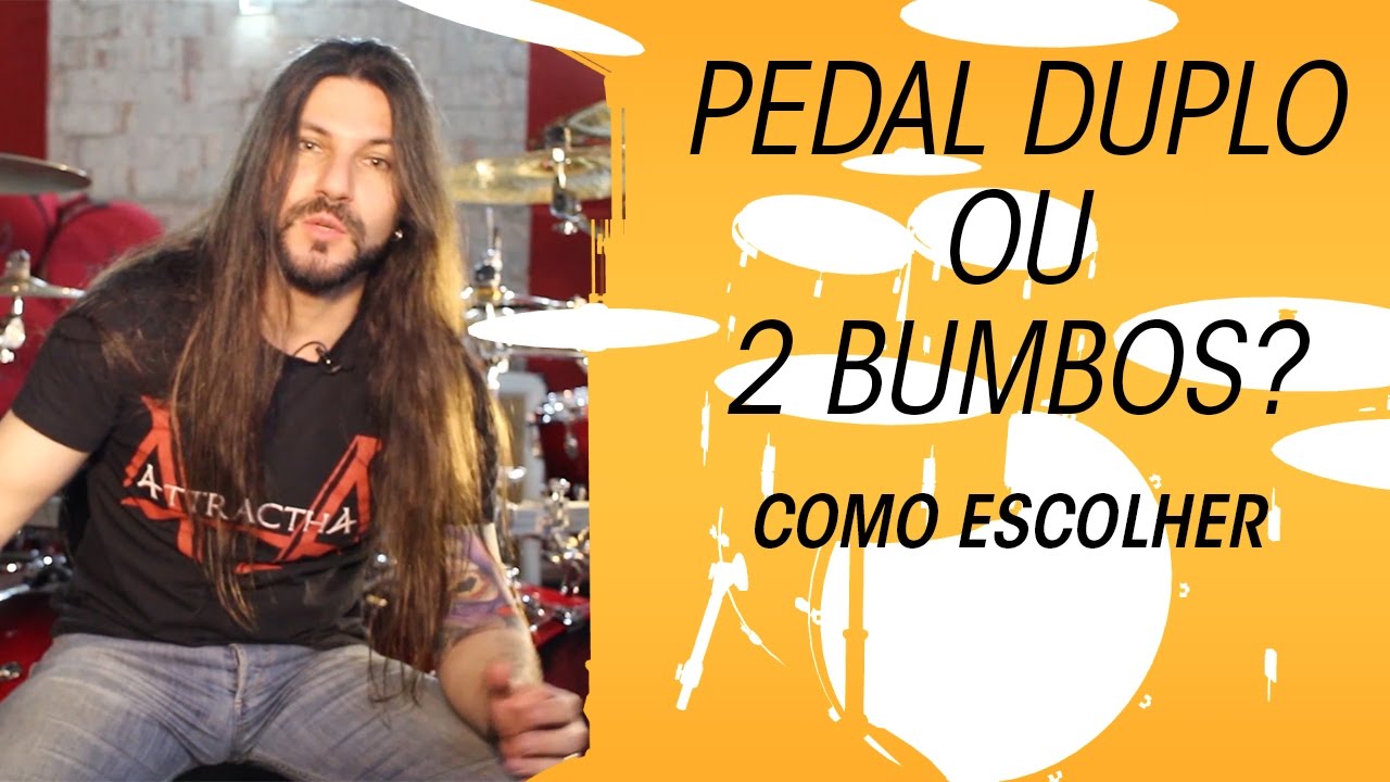 Bateria: dois bumbos ou pedal duplo? Como escolher?