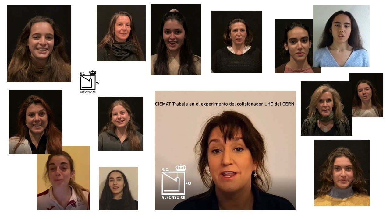 Alfonso XII con la Ciencia y la Mujer