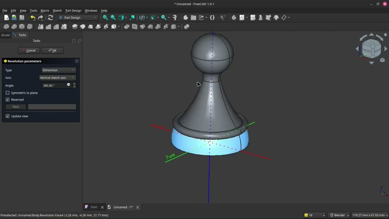 Intro To FreeCAD Lesson 2: A Tour Of Tools