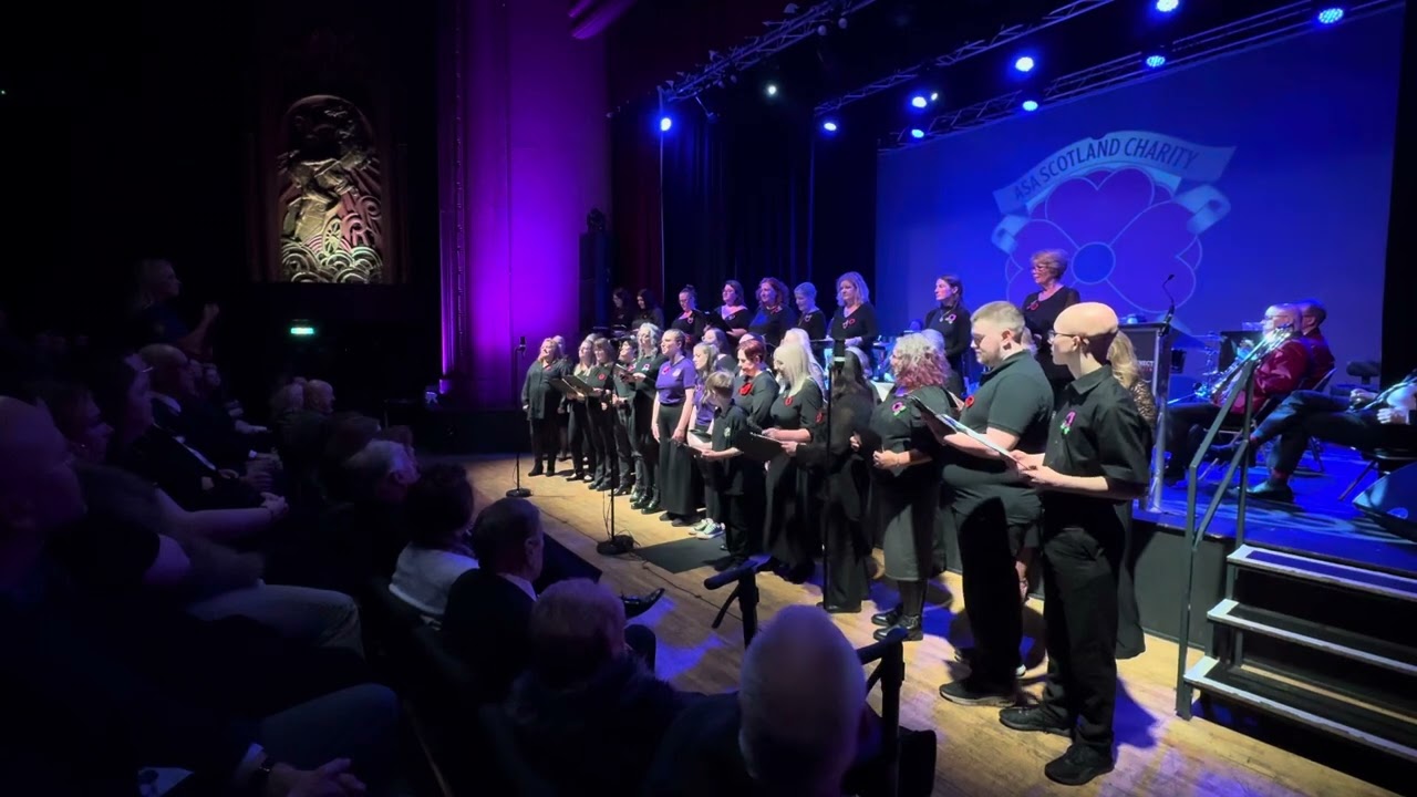 Sing West Lothian Choir supporting ASA Scotland VE Day 80th Celebration and Commemoration - song 2