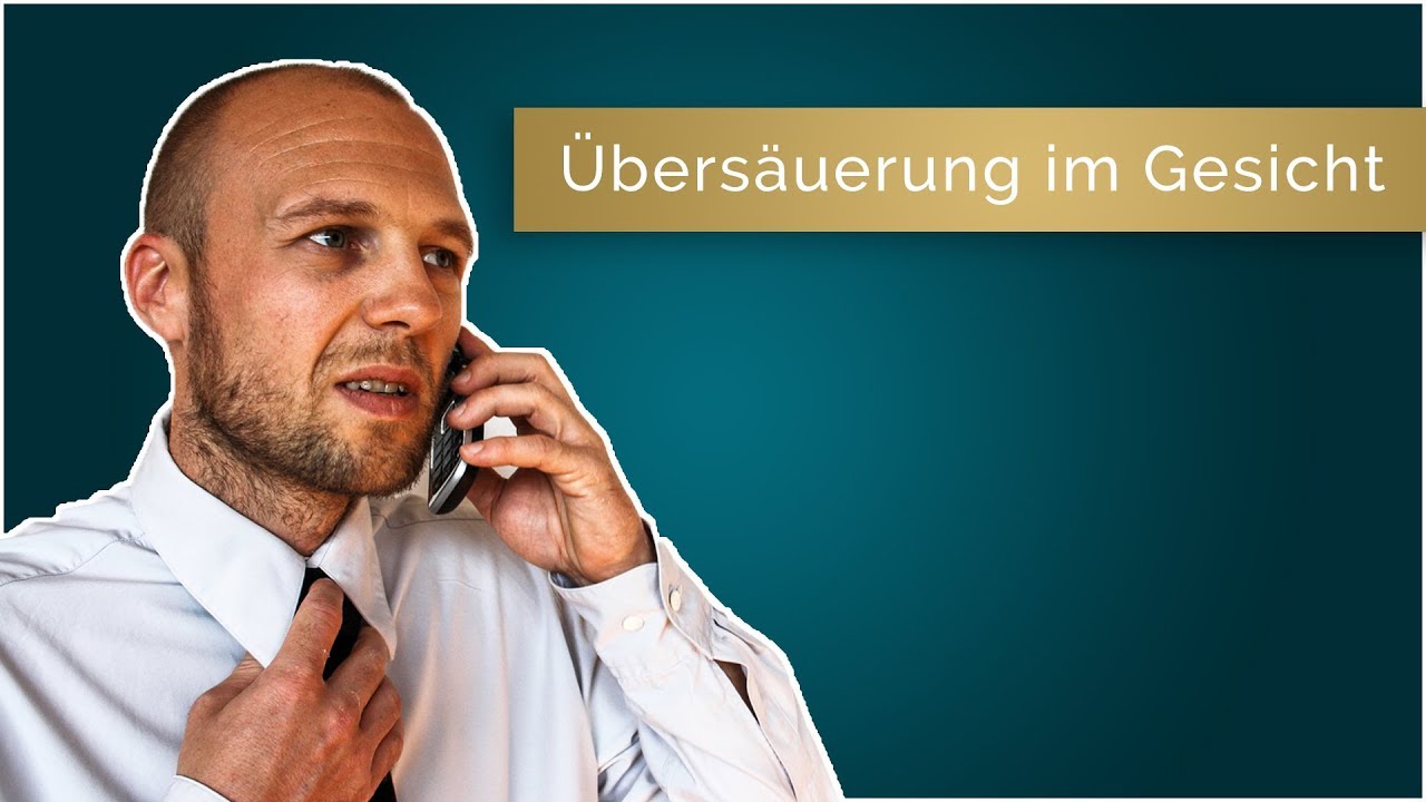 Übersäuerung im Gesicht