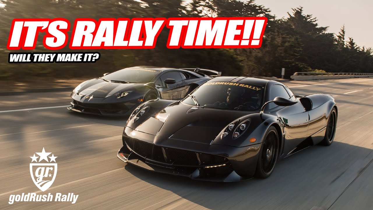 ОТПРАВЛЯЕМСЯ НА РАЛЛИ В СТИХИИ ЗОЛОТОЙ ЛИХОРАДКИ НА PAGANI HUAYRA И LAMBORGHINI AVENTADOR SVJ!