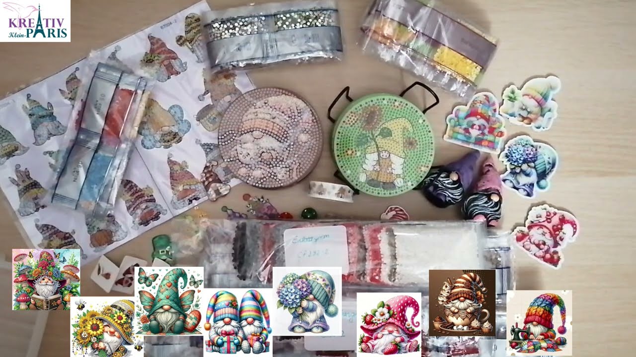 Diamond Painting 💎 Kreativ Klein-Paris 💖 Gnovember 2024🧙🏼‍♂️🧙🏼‍♀️💖🌻Produkte für das Event