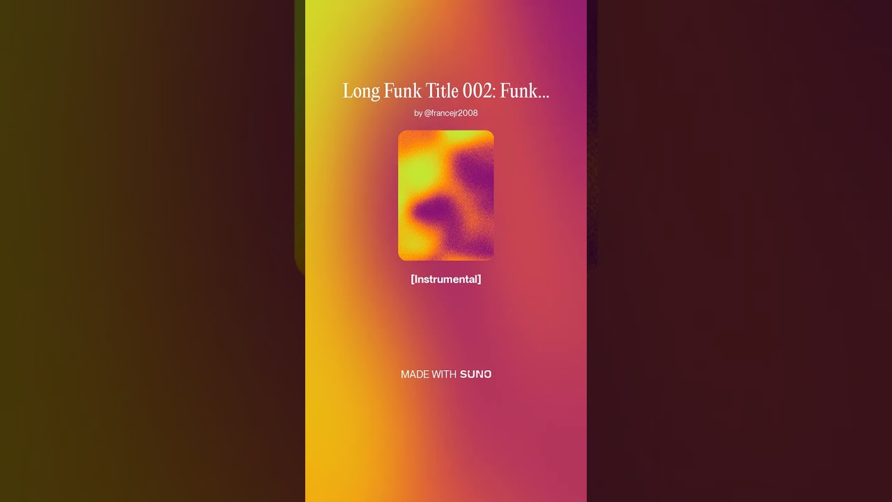 Soundhouse Funksters - Long Funk Title 002: Funk Overdrive (Part Two)