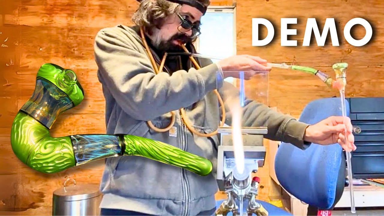 Two Piece Sherlock Tutorial - Glass Blowing Demonstration - Whats Melting?