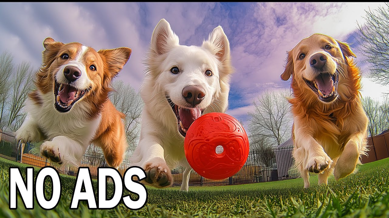 24-часовое Dog TV для собак 🐶🎶 Успокаивающая музыка для собак при тревоге и для сна 💖 Без рекламы