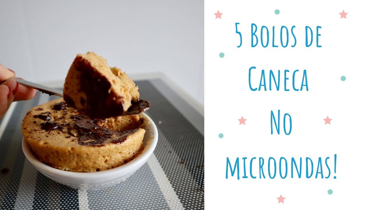 5 BOLOS DE CANECA SAUDÁVEIS E FÁCEIS | Rita Santos
