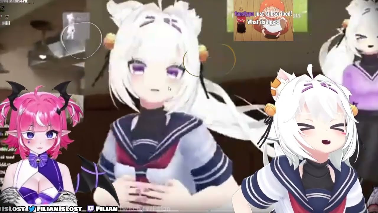 Filian Lost Her Voice Reacting To Her Own Clip... (ft. Camila)
