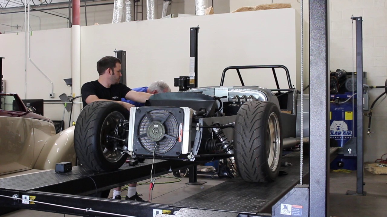 American Legends Cosworth BDA Start up Lotus Super 7