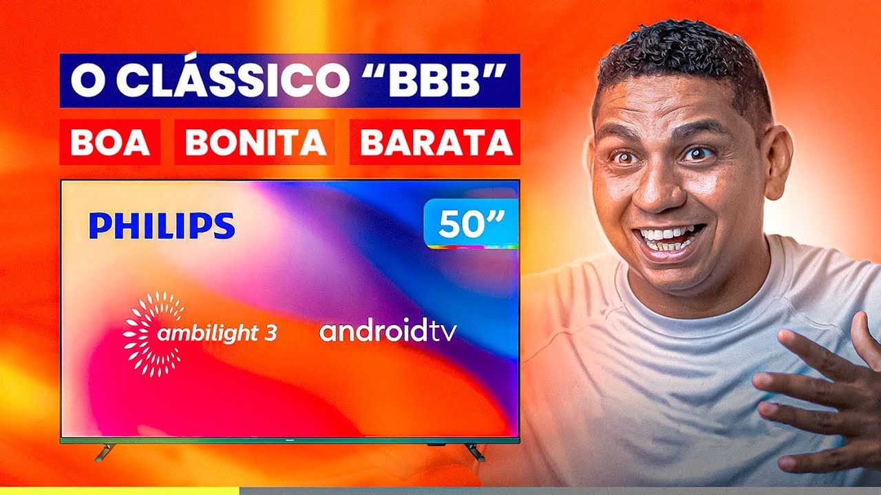 ESSA TV PHILIPS PUG7907 ELA SIM É UM CUSTO BENEFICIO DE VERDADE