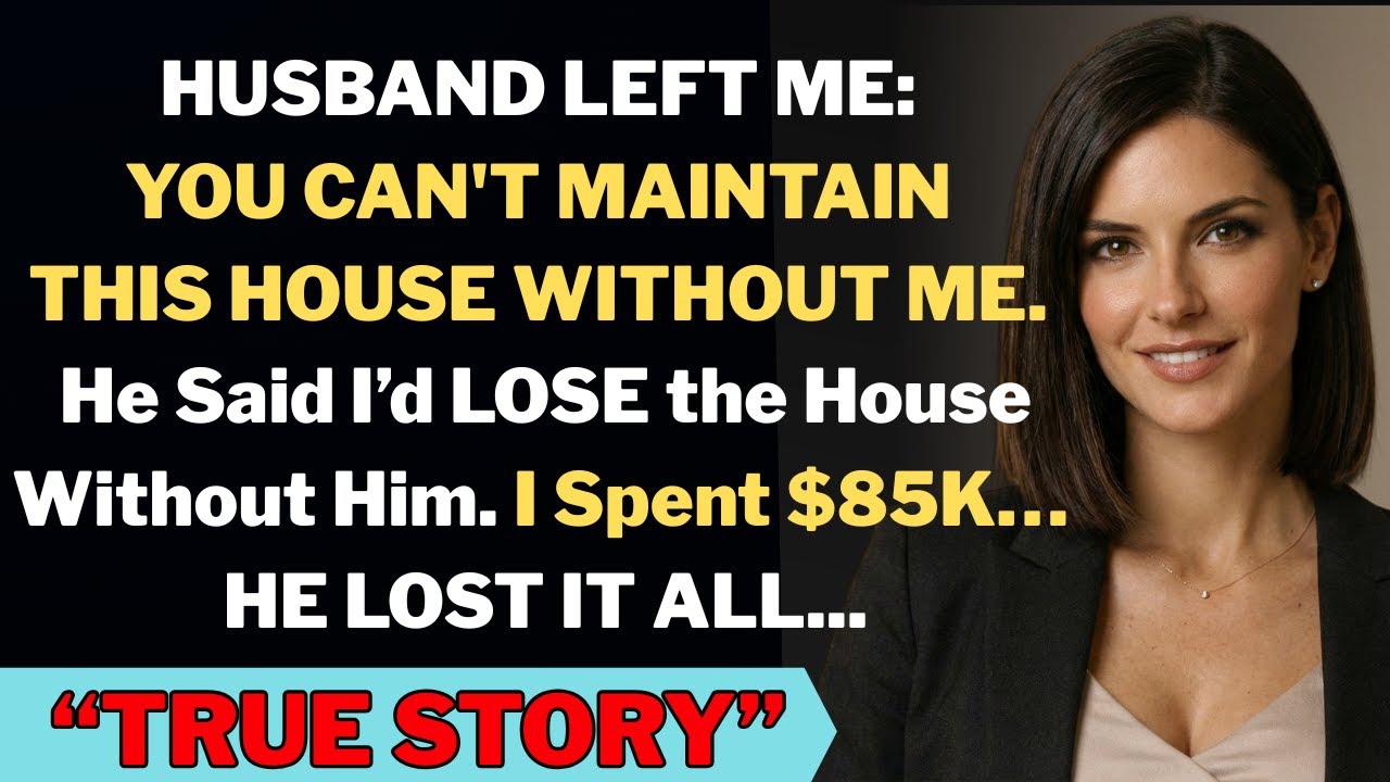 My Husband Thought I Needed Him to Maintain the House — I Proved Him Wrong