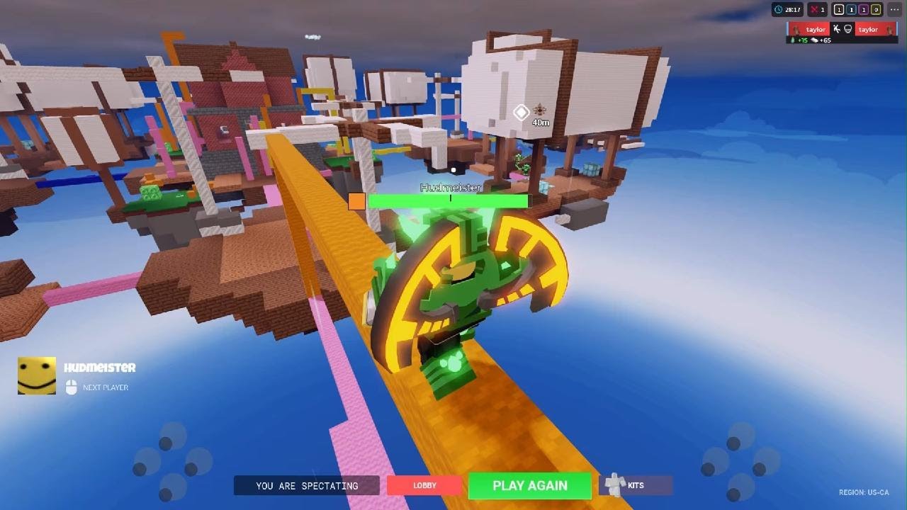 Teammate clutches the match for the squad