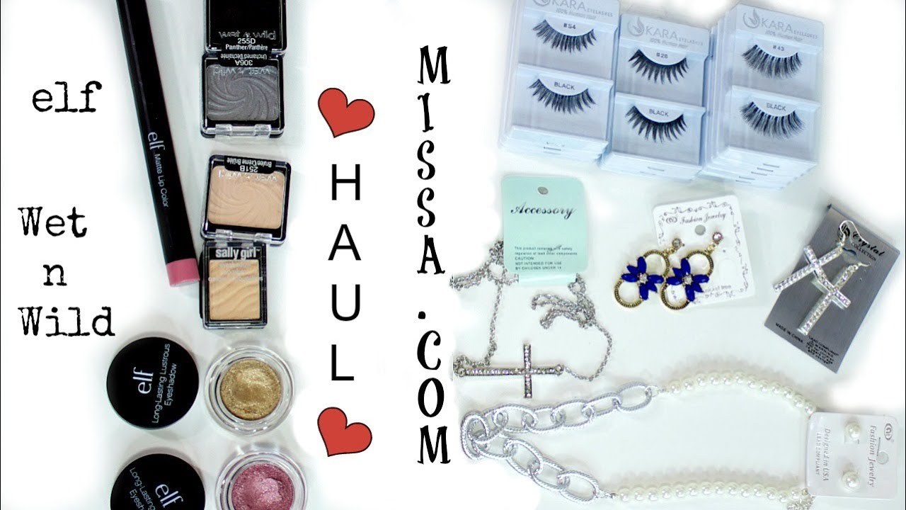 HAUL | Miss A , elf , Wet n Wild |