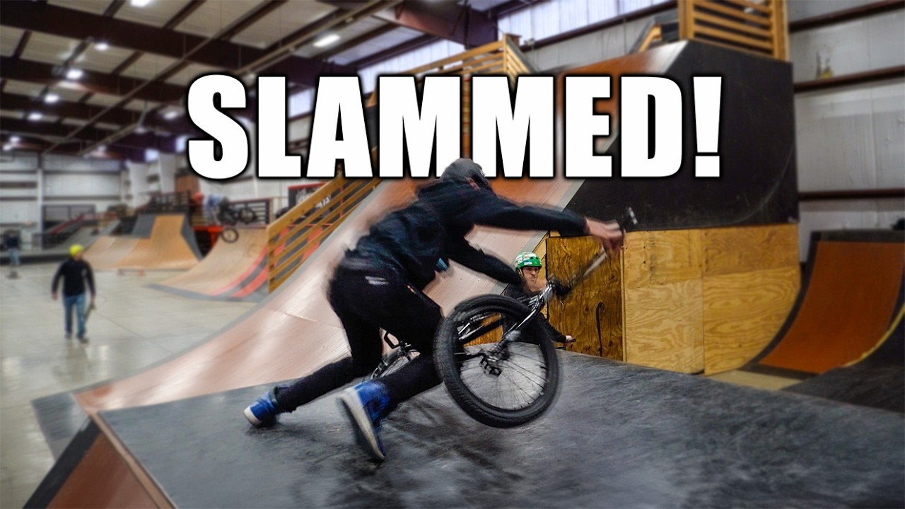 BROKE MY THUMB TRYING THIS BMX TRICK!