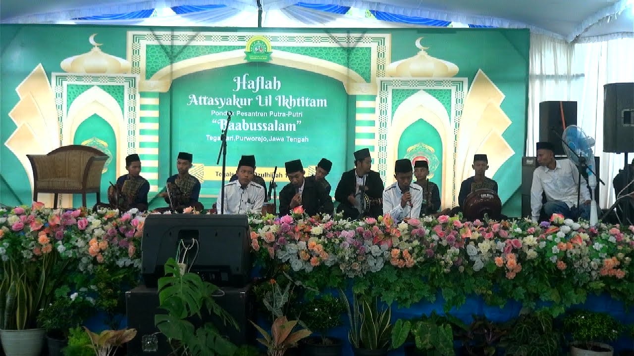 Haflah attasyakur lil ikhtitam pp baabusallam tegalsari purworejo