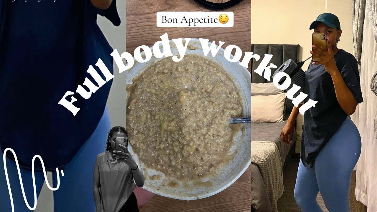 Detailed FullBody Workout Vlog| Actually talking to the camera during the workout| in need of a mic😩
