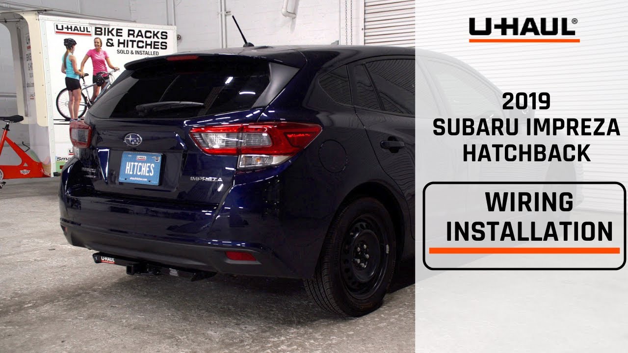 2019 Subaru Impreza Hatchback Trailer Wiring Harness Installation