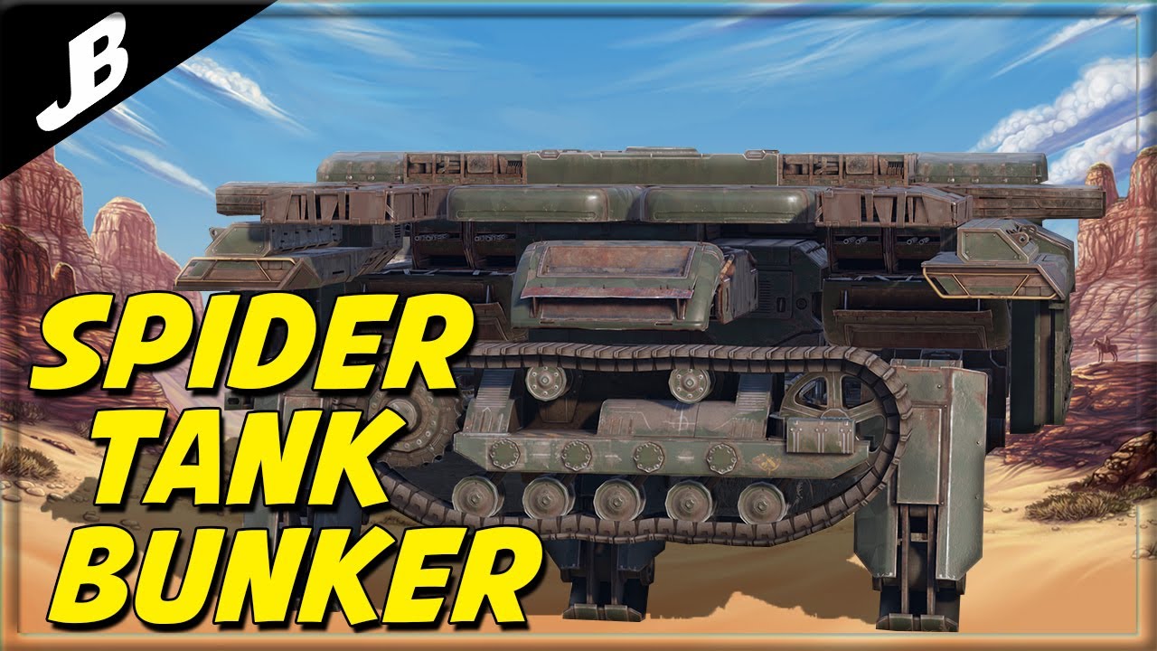 The Ultimate SPIDER BUNKER TANK - Crossout Gameplay