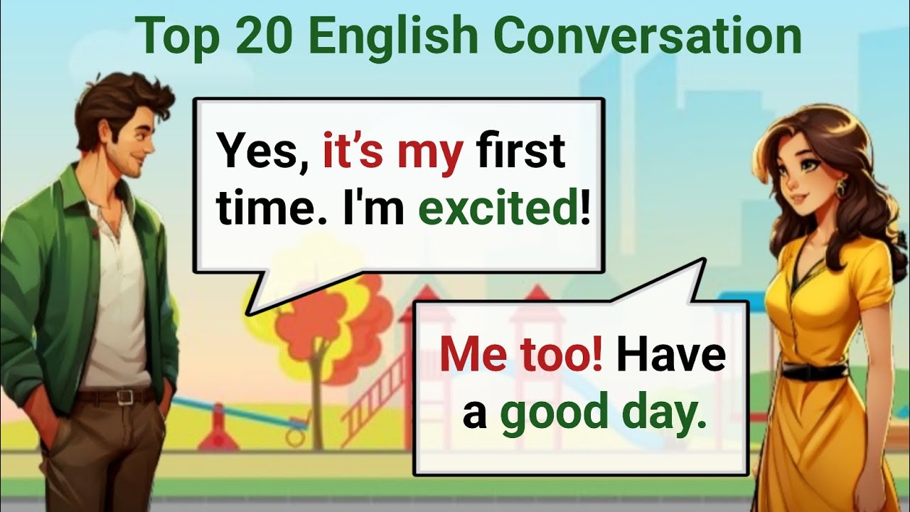 Best 20 Daily English Conversations | Learn English | English Speaking Practice