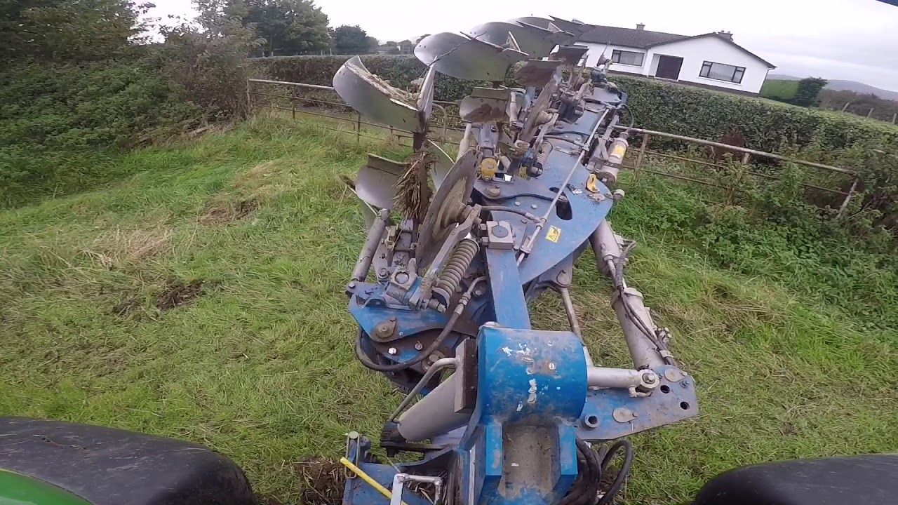 Ploughing for winter barley