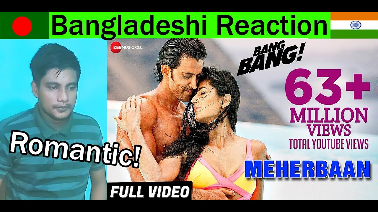 Meherbaan Reaction BANG BANG! || feat Hrithik Roshan & Katrina Kaif Vishal Shekhar