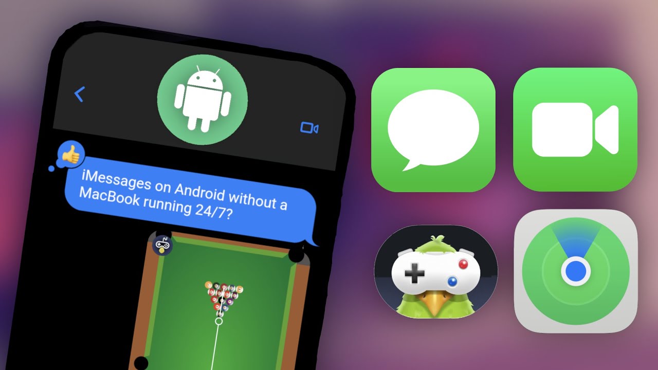 iMessage на Android с OpenBubbles (GamePigeon, FaceTime и многое другое!)